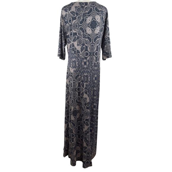 Soft Surroundings LARGE Juliette Jersey Maxi Dress Soft Resort Elegant Boho - Picture 4 of 9